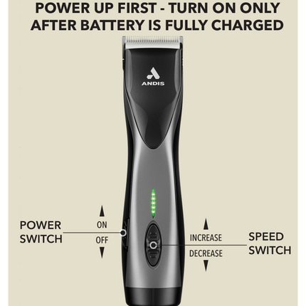 Andis Supra ZR II Cordless Detachable Clipper